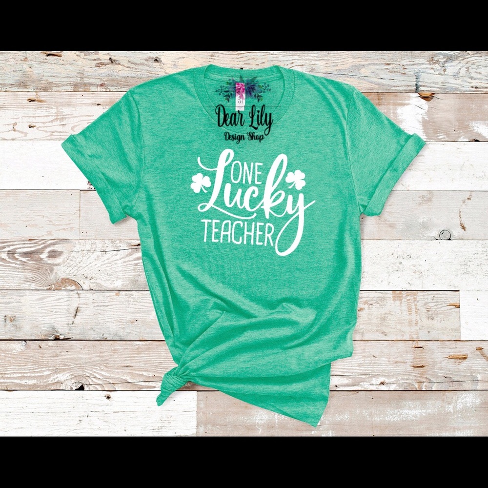 One Lucky Teacher Unisex T-shirt